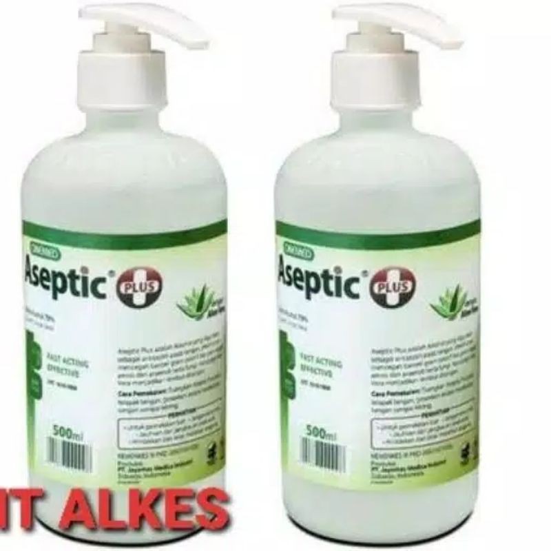 Aseptic Gel 500 ml Dispenser Onemed Antiseptic Hand Sanitizer