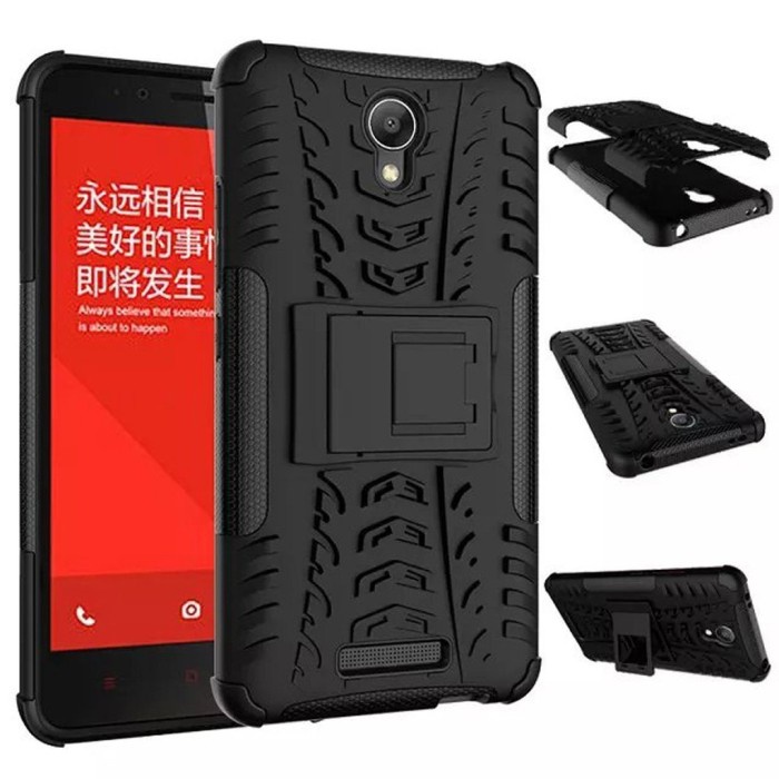 Softcase Rugged Kick Stand Armor Xiaomi Redmi Note 1 - SC