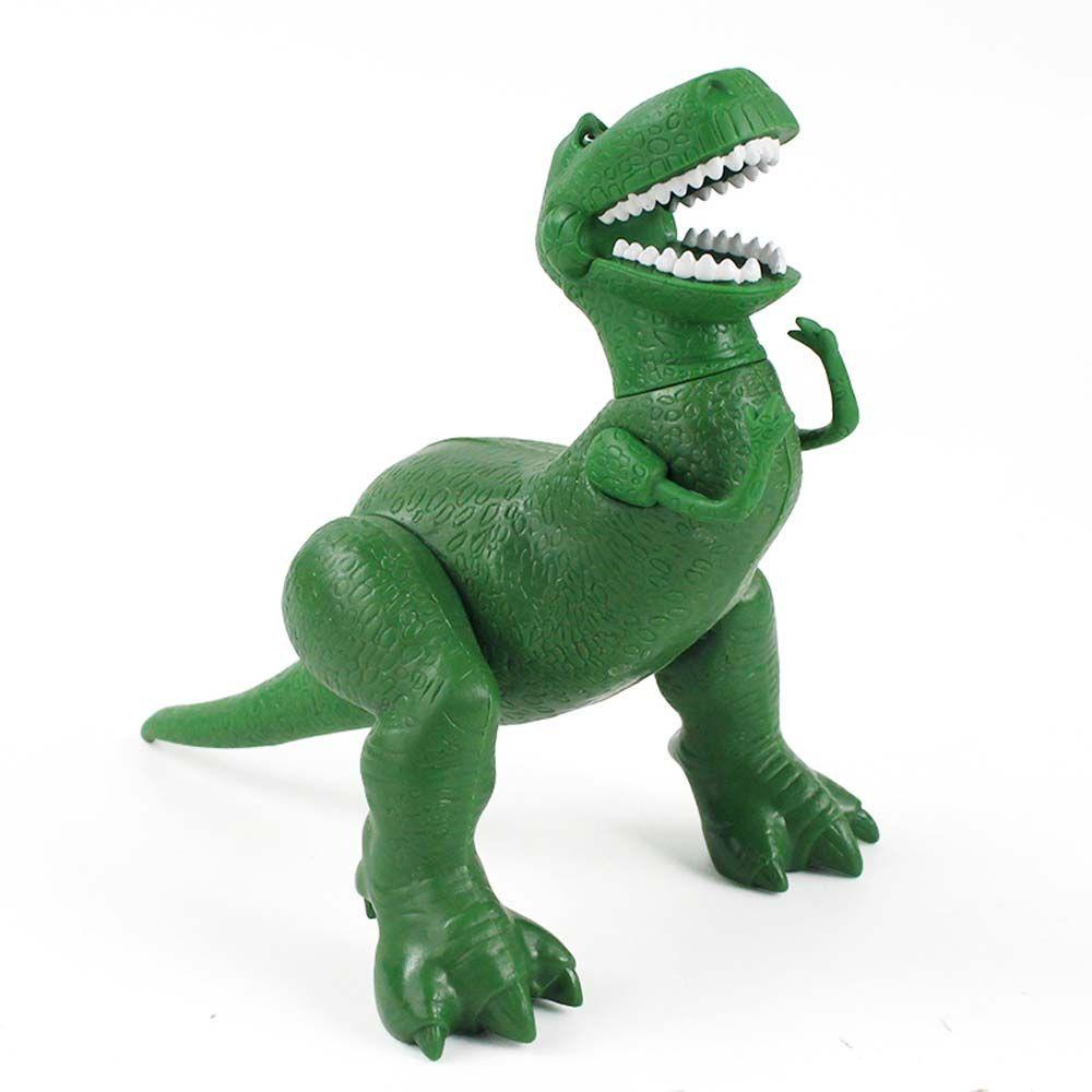 Mxbeauty Action Figure Untuk Anak Dekorasi Ornamen Desktop Rex The Green Mainan Model Dinosaurus Model Bobby