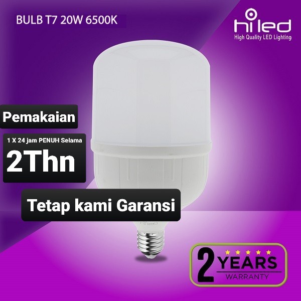 Lampu Bohlam LED / 20 watt( Putih,Natural, Kuning ) Hemat Listrik / T7