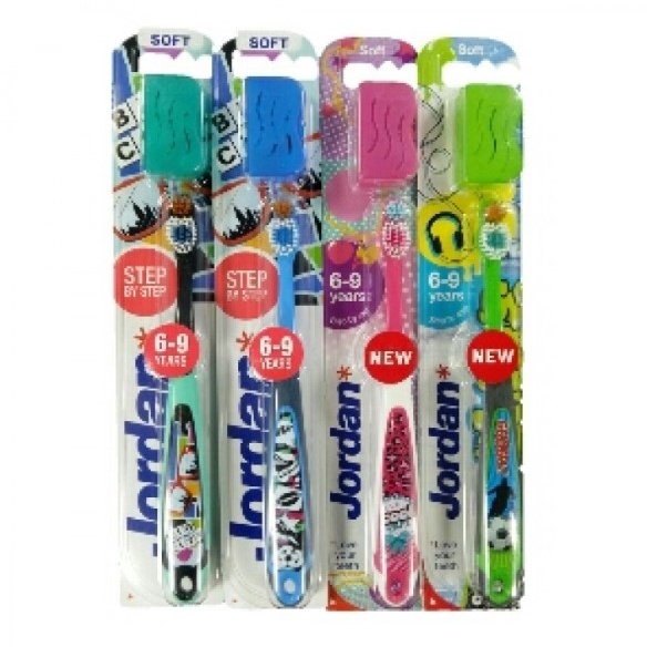 JORDAN Toothbrush Step 3 Usia 6-9 Tahun