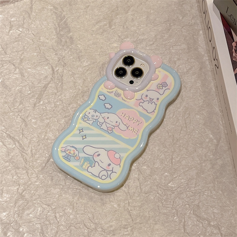 Casing Soft Case Silikon Motif Kartun Kelinci / Anjing / Kucing Untuk iPhone 13 / 12 / 11 Pro Max / X / Xr / Xsmax