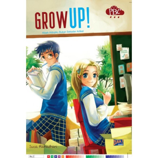 Buku Novel, Pbc Grow Up Kisah Hidup Bukan Mzn