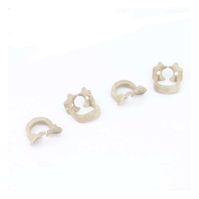 Dental soft clamp rubber dam softclamp rubberdam resin clamps