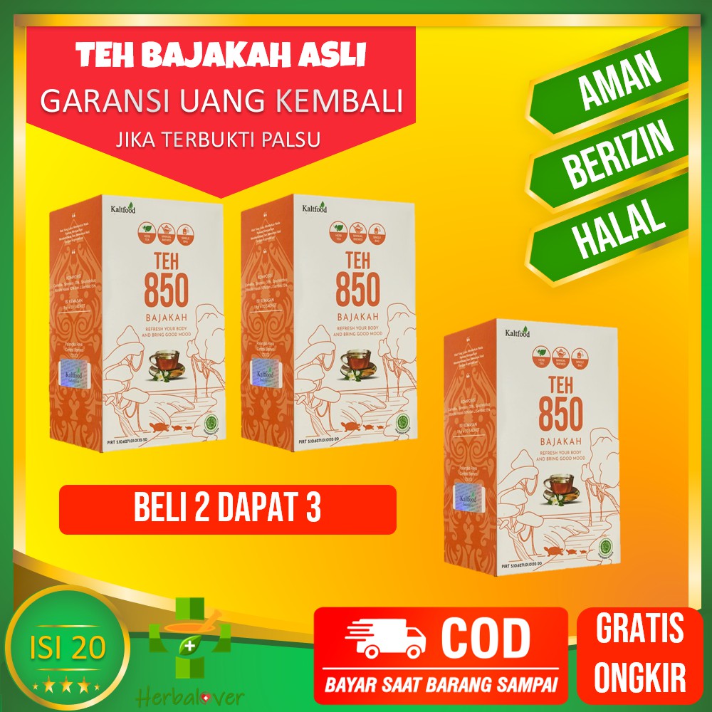 

Teh Akar Bajakah Asli Kalimantan Kaltfood 850 Bajaka Tea 3 Pouch