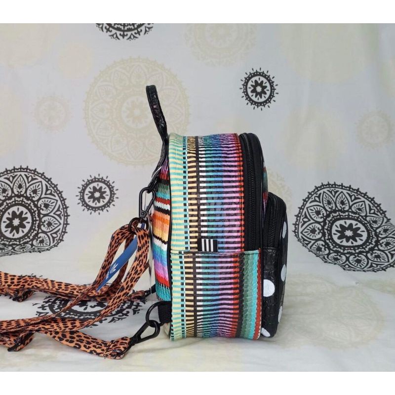 tas wanita ransel mini adidas