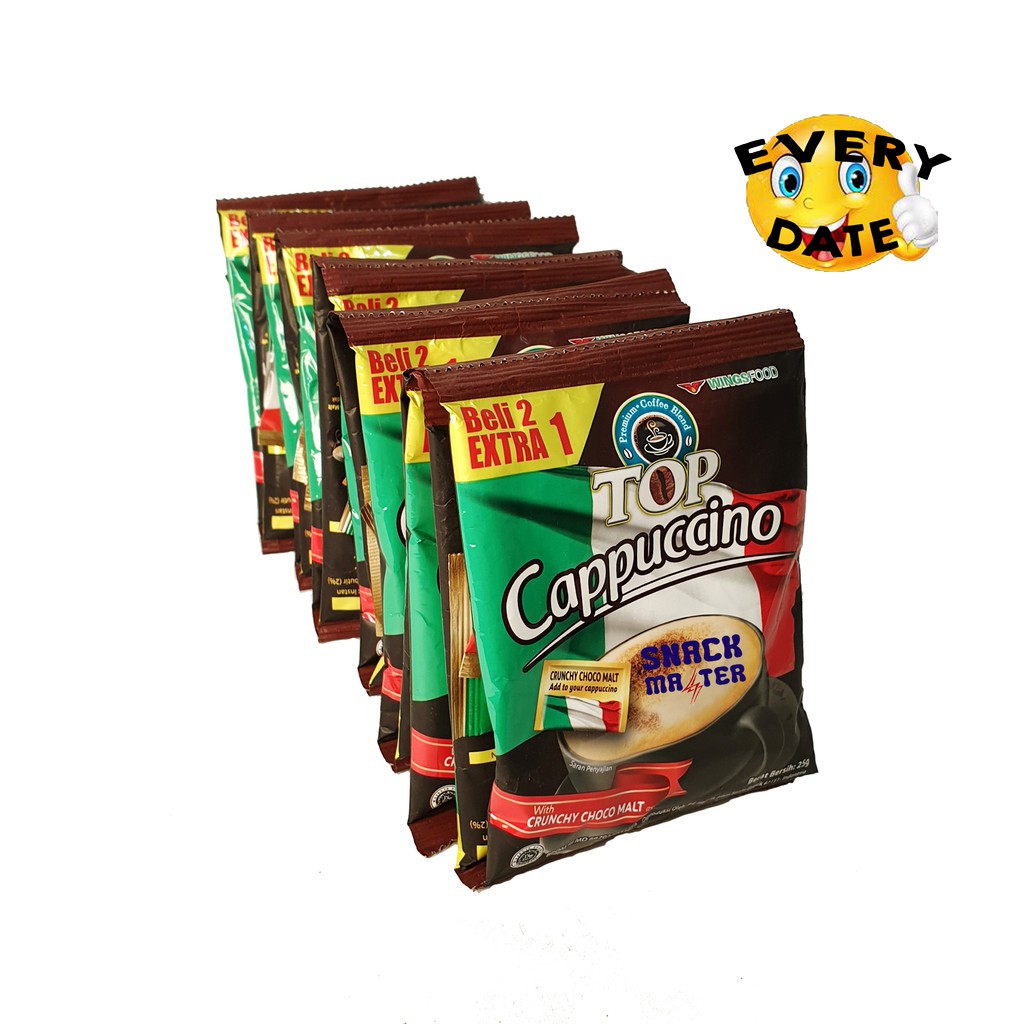 

Kopi Top Cappuccino @15 Sachet/Renceng