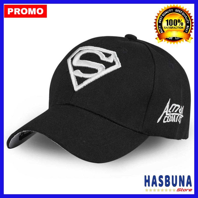 YISUYA Topi Snapback Superman Logo DC Justice League - NM300
