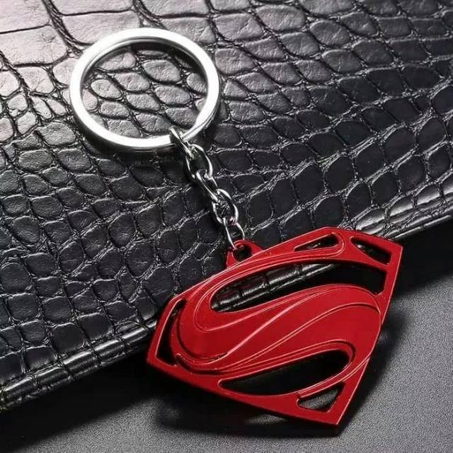 Gantungan Kunci Keychain Batman Superman Captain america