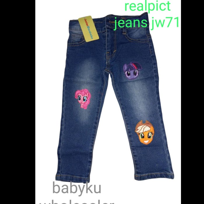 celana jeans anak perempuan - jeans anak perempuan jw71