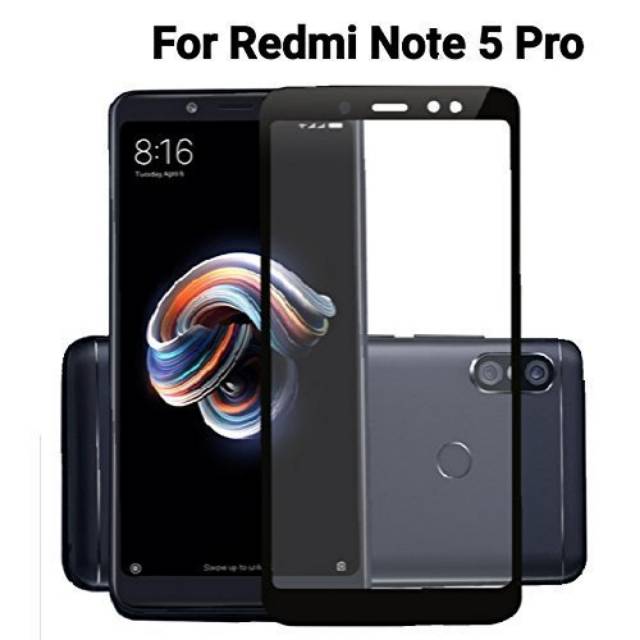 Tempered glass Xiaomi redmi 5+/ Note 5A/ note 5 pro full cover