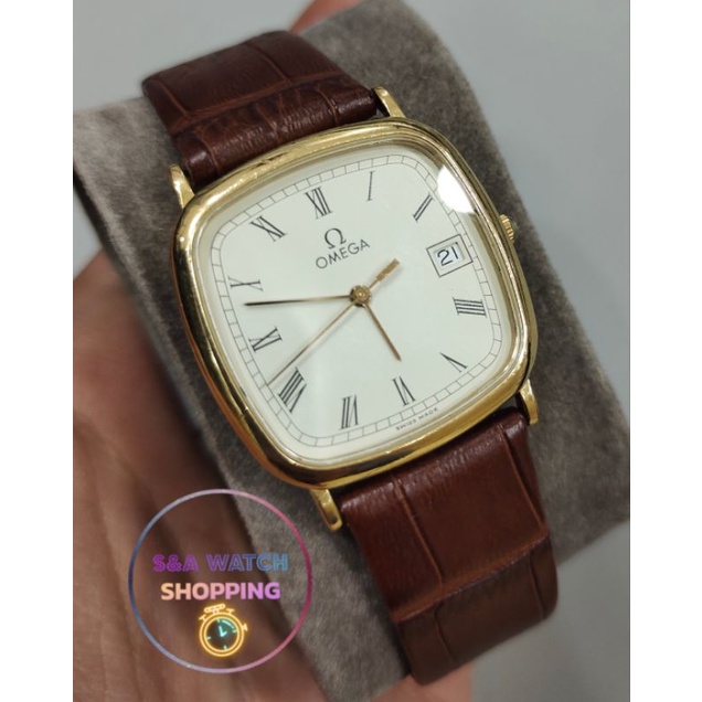 Jam Tangan Omega De Ville Quartz Original Second Vintage