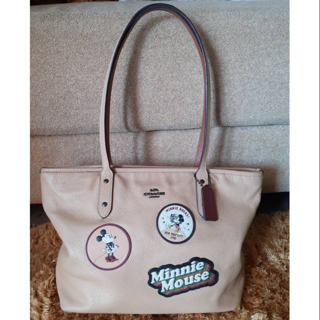 tote bag coach x disney preloved