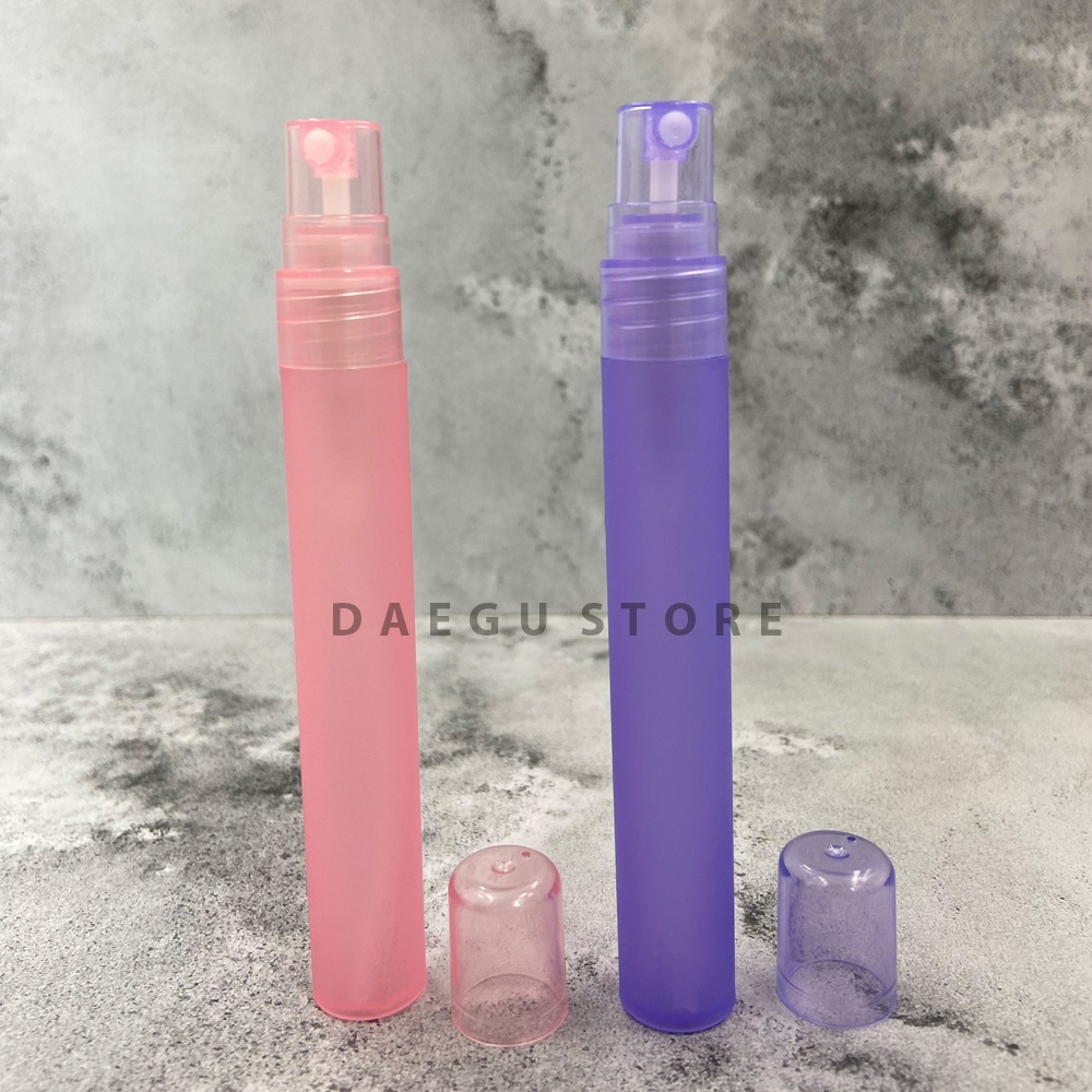 Botol Pen Spray 10ml Plastik Doff Frosted Botol Parfum Penspray