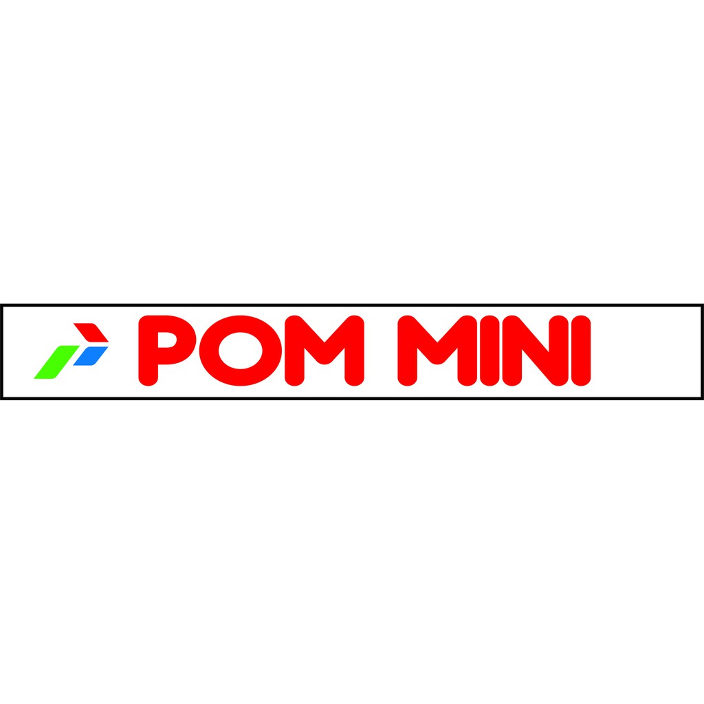stiker POM mini