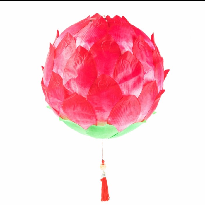 Lampion Lotus Pink Dekorasi Imlek Lampu Lampion Bunga Sakura Pink Harga Grosir Termurah