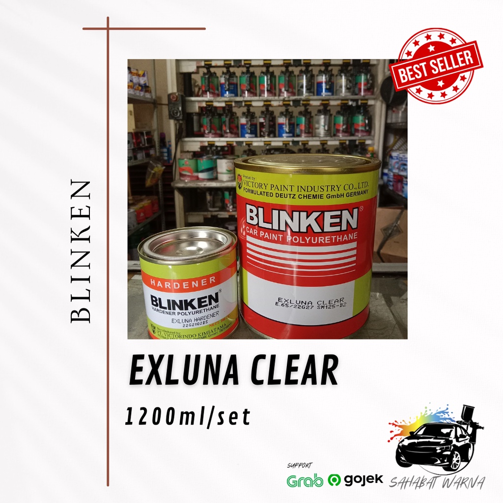 CLEAR BLINKEN EXLUNA - 1Kg /Pernis Motor/Pernis Mobil PU