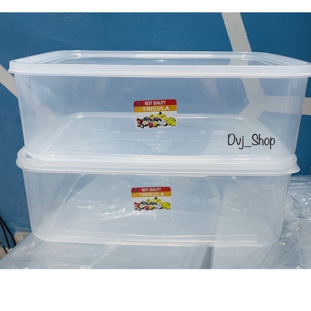 Toples Food Box 3500 Ml Bening/ Tempat Makanan / Toples Donat