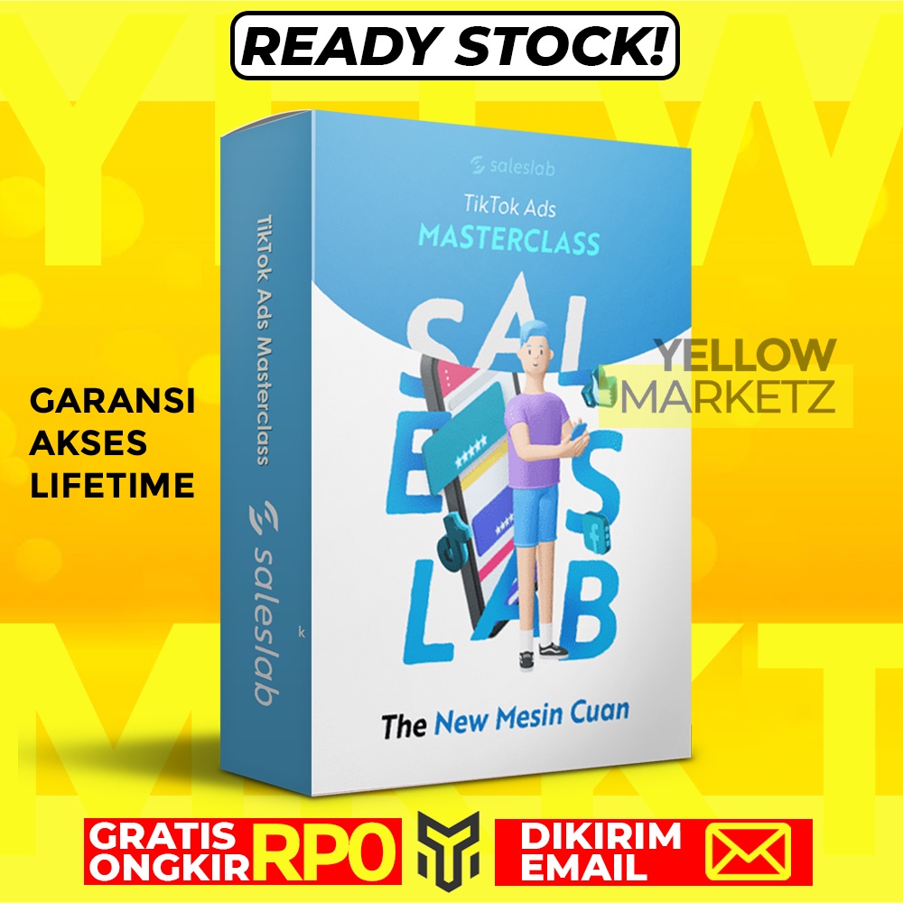 TIKTOK ADS MASTERCLASS - Cuan Harian Berlipat Ganda Hingga Jutaan Dari Ngiklan di Tiktok