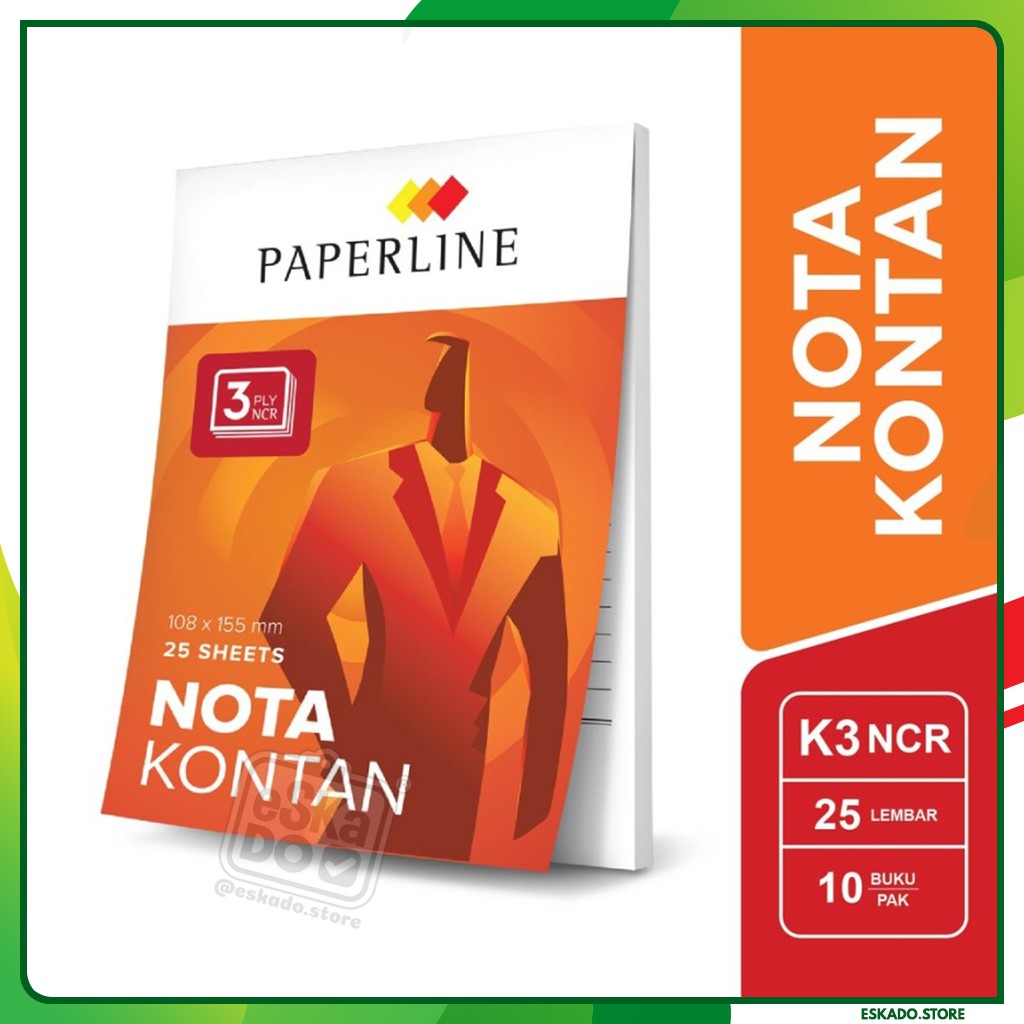 Nota Kontan 3 PLY Kecil PAPERLINE