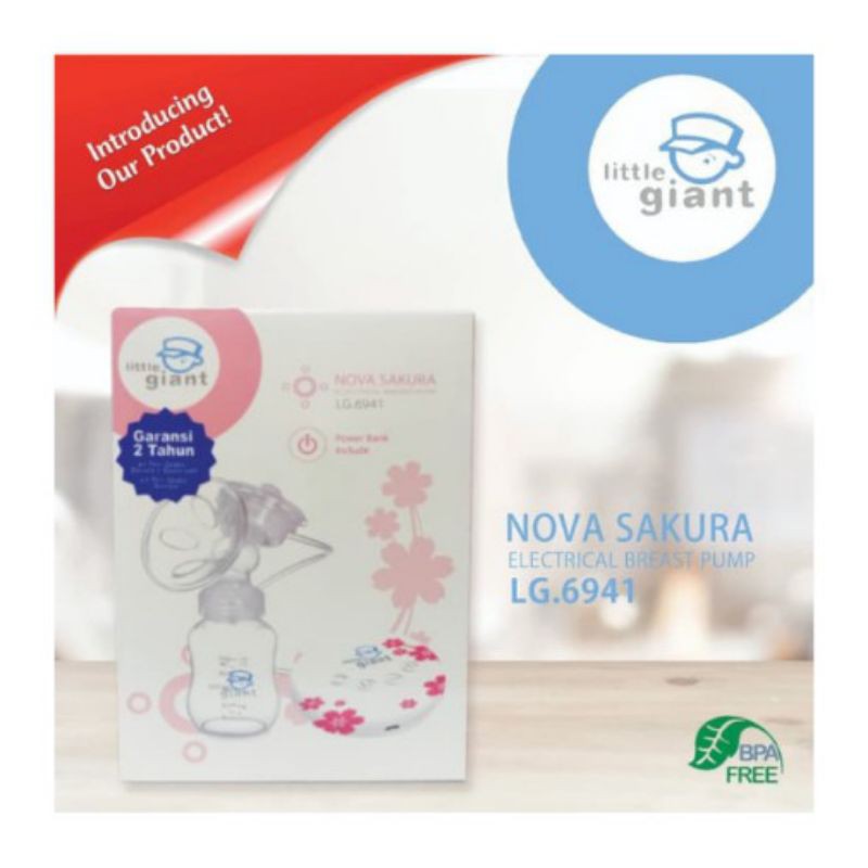 LG6941 Little Giant Nova Sakura Electrical Breast Pump