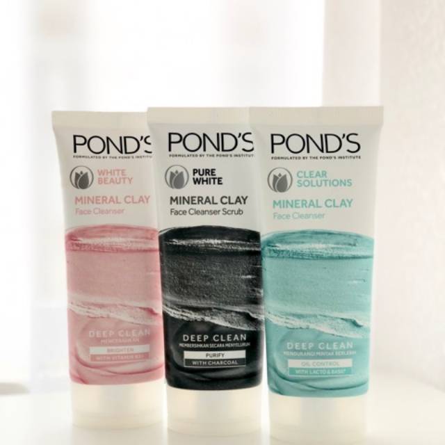ponds pure white scrub