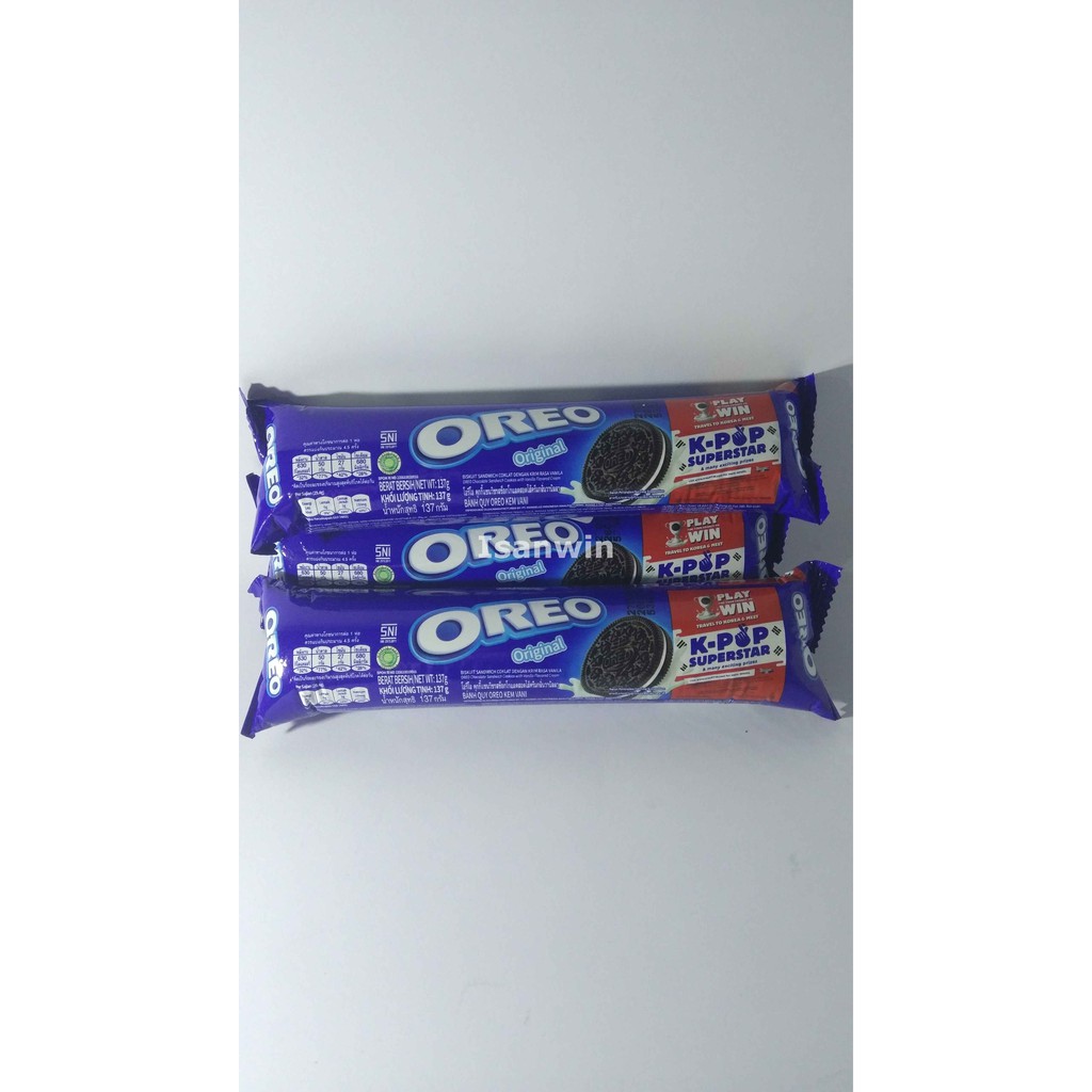 

OREO Roll Biscuit Cream 137 Gram oreo vanilla