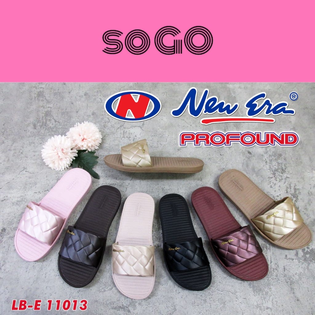 sogo NEW ERA LB 11013 Sandal Selop Flat Wanita Sandal Slop Jelly Sendal Cewek