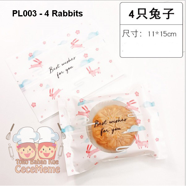 

Plastik Mooncake Kue Bulan Kemasan Cookies Nastar Mochi 100gr 125gr L3