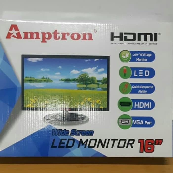 LED monitor 16 inc Hdmi ready