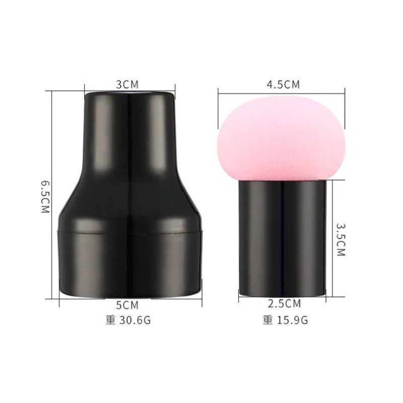 Sponge Make Up Jamur / Sponge Gagang Beauty Blender / Spons Wajah