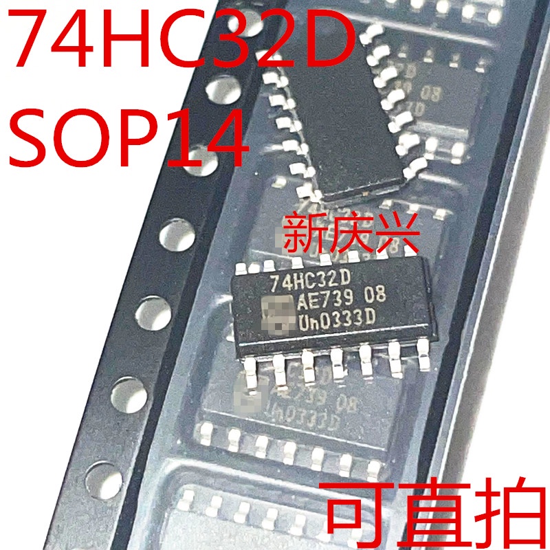 10pcs Ic 74hc32d Sop14 74hc32 Sop Sn74Hc32Dr Sn74Hc32 Smd