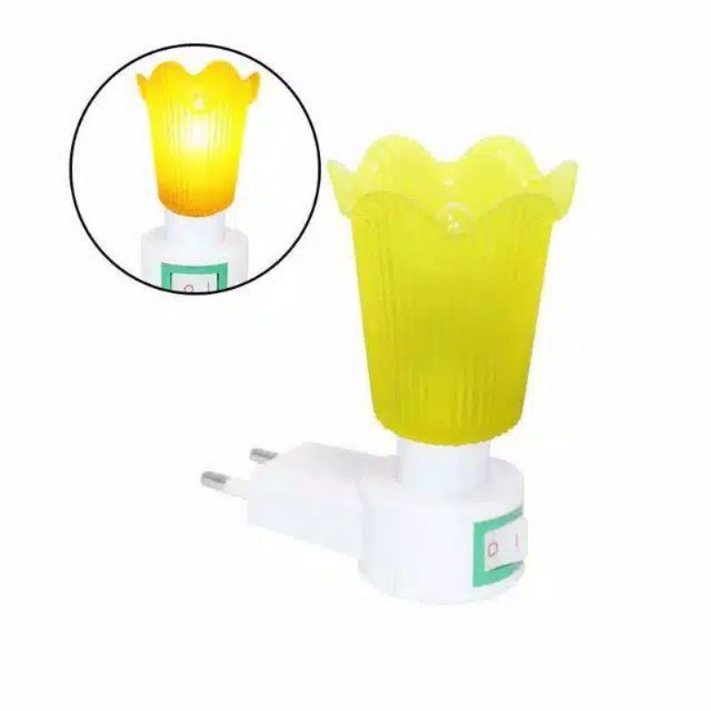 Lampu Tidur Mini Model Bunga 228 5W