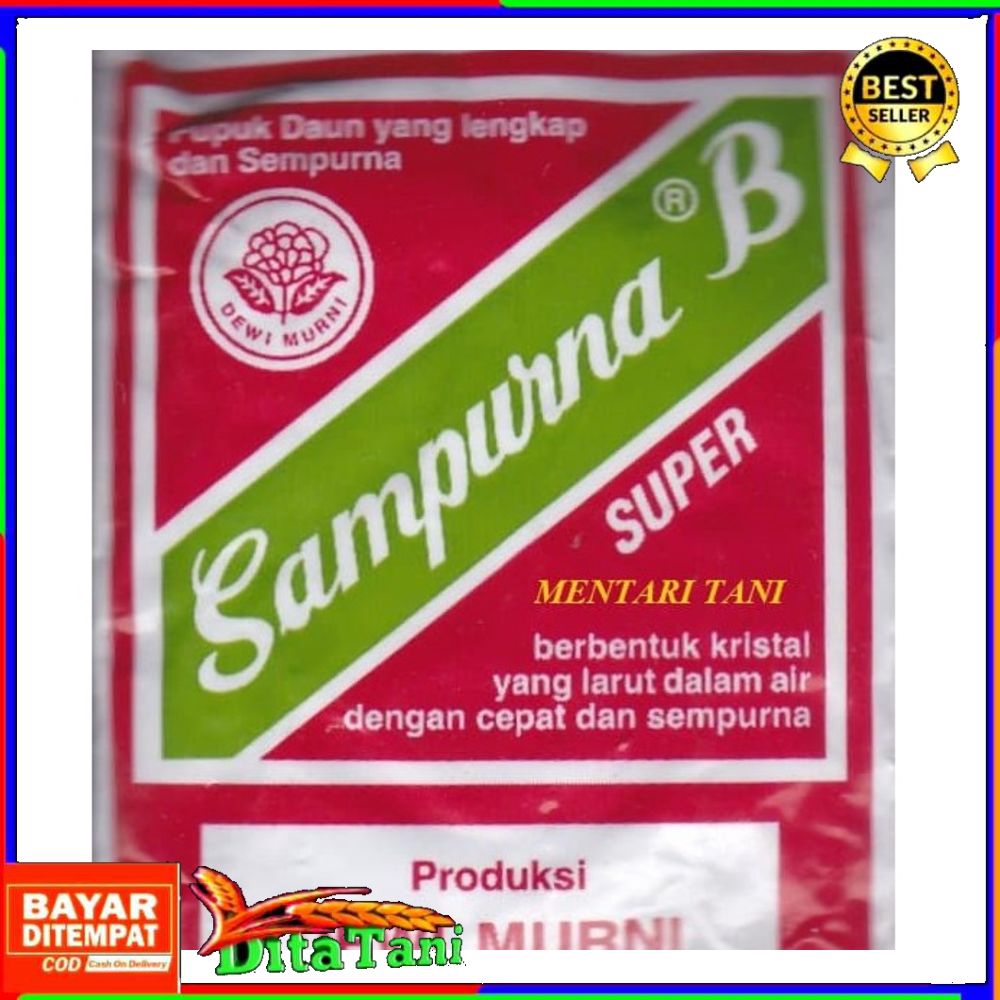 Jual Bisa COD - Pupuk Sampurna B 500gr (pupuk Sampurna Buah Dan Bunga ...