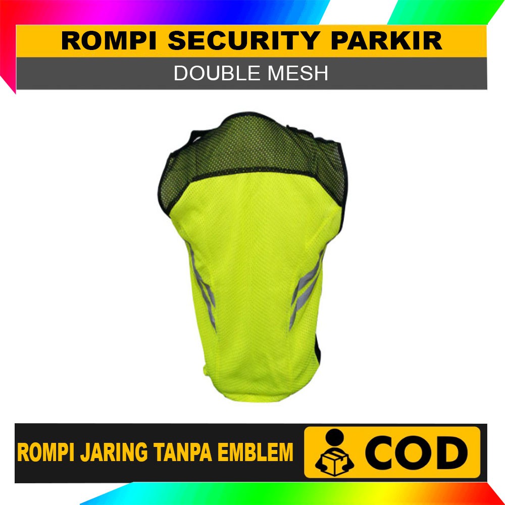 ROMPI SECURITY PARKIR SATPAM POLOS TANPA EMBLEM