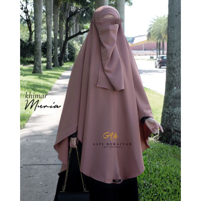 Gamis Premium Fursan | Khimar Muria mocca
