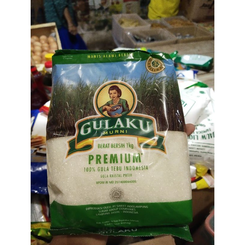 

Gula Pasir Gulaku Putih & Kuning 1Kg