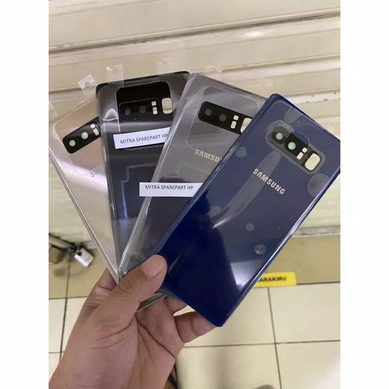 BACK DOOR BACKDOOR BACK CASING KESING HOUSING SAMSUNG GALAXY NOTE 8 N950 ORIGINAL TUTUP BELAKANG