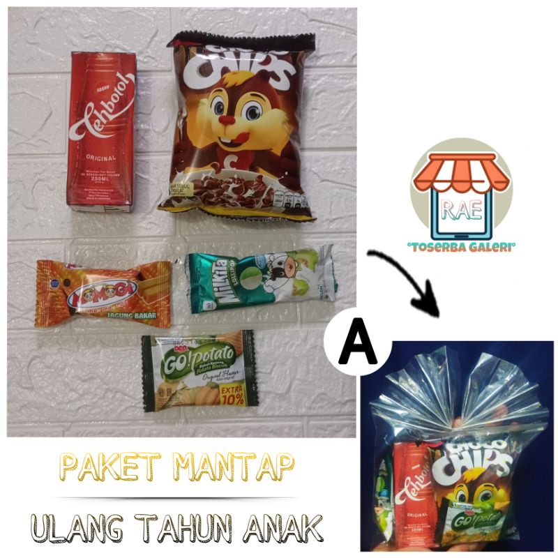 

Snack Ultah Anak / Ulang Tahun / Bingkisan / Hampers