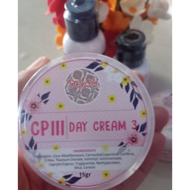 Deeva tahap 3 ecer cream pagi 15gr