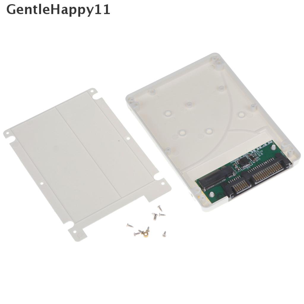 Gentlehappy B + M key M.2 Ngff (sata) ssd Ke 2.5inci sata3 adapter card Dengan case Sekrup