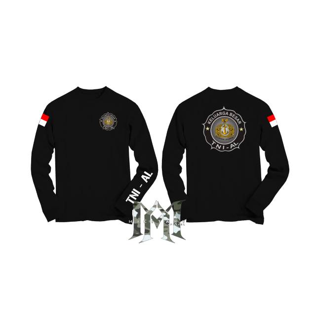Baju Kaos TNI Angkatan Laut| LENGAN PANJANG