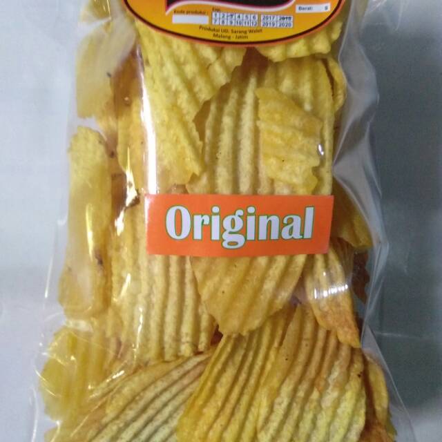 Keripik talas gelombang 250g
