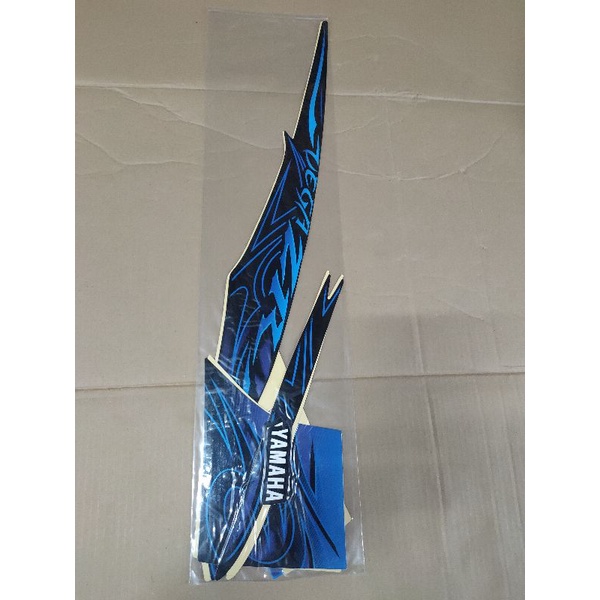 STRIPING VEGA ZR 2010 HITAM BIRU SET