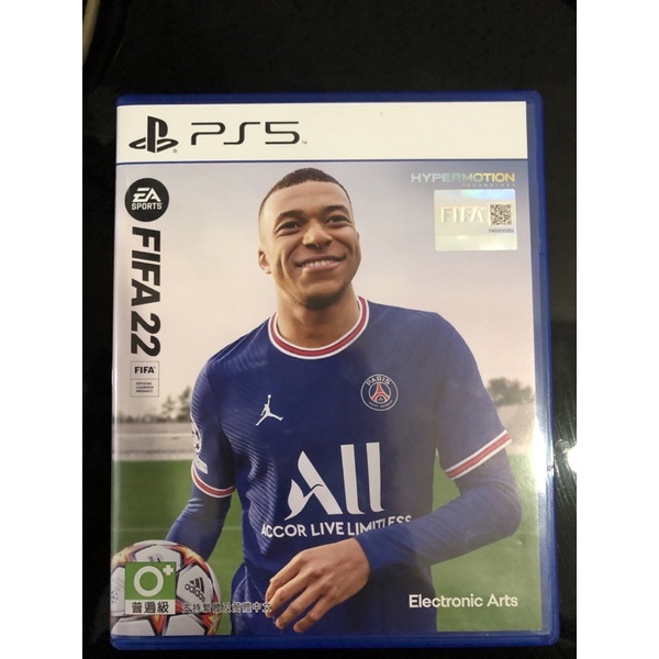 Blu Ray Disc FIFA 22 PS5 Standard Edition Regional Asia (REG 3)