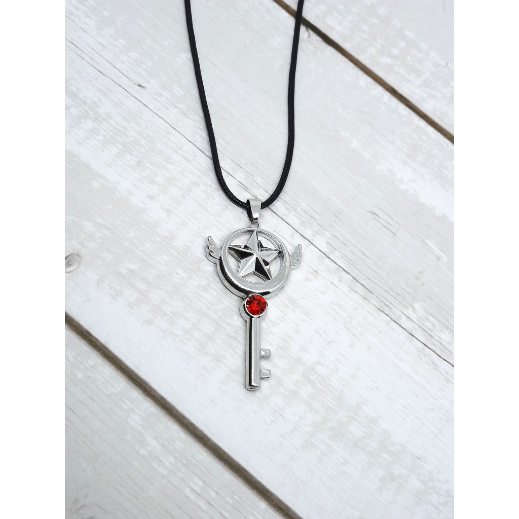 Kalung Cardcaptor Sakura | Anime Cardcaptor Sakura | Kalung Anime | Kalung | Aksesoris Cosplay | Kal
