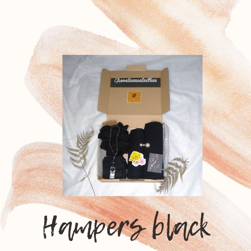 

HAMPERS HIJAB/ KADO CEWEK/ KADO BLACK/ GIFT BOX