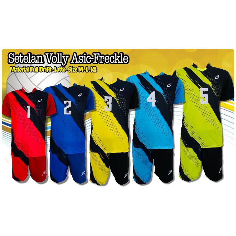 Setelan Volly / Stelan Voli / Setelan Voli / Jersey Voli  / Baju Voli / Kaos Voli / Baju Voli Tim / 