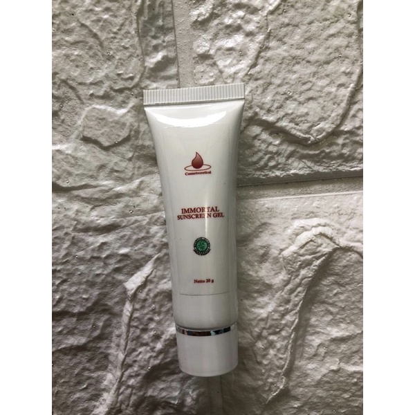 Immortal Sunscreen Gel - Sunblock SPF 30 tube 20 gr