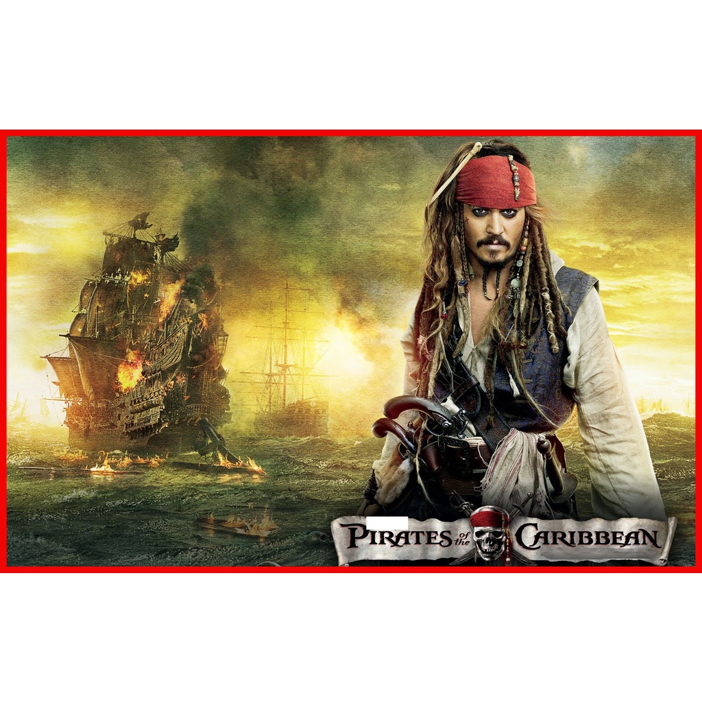 DVD Pirates Of The Caribbean - Pirates Of The Caribbean Lengkap
